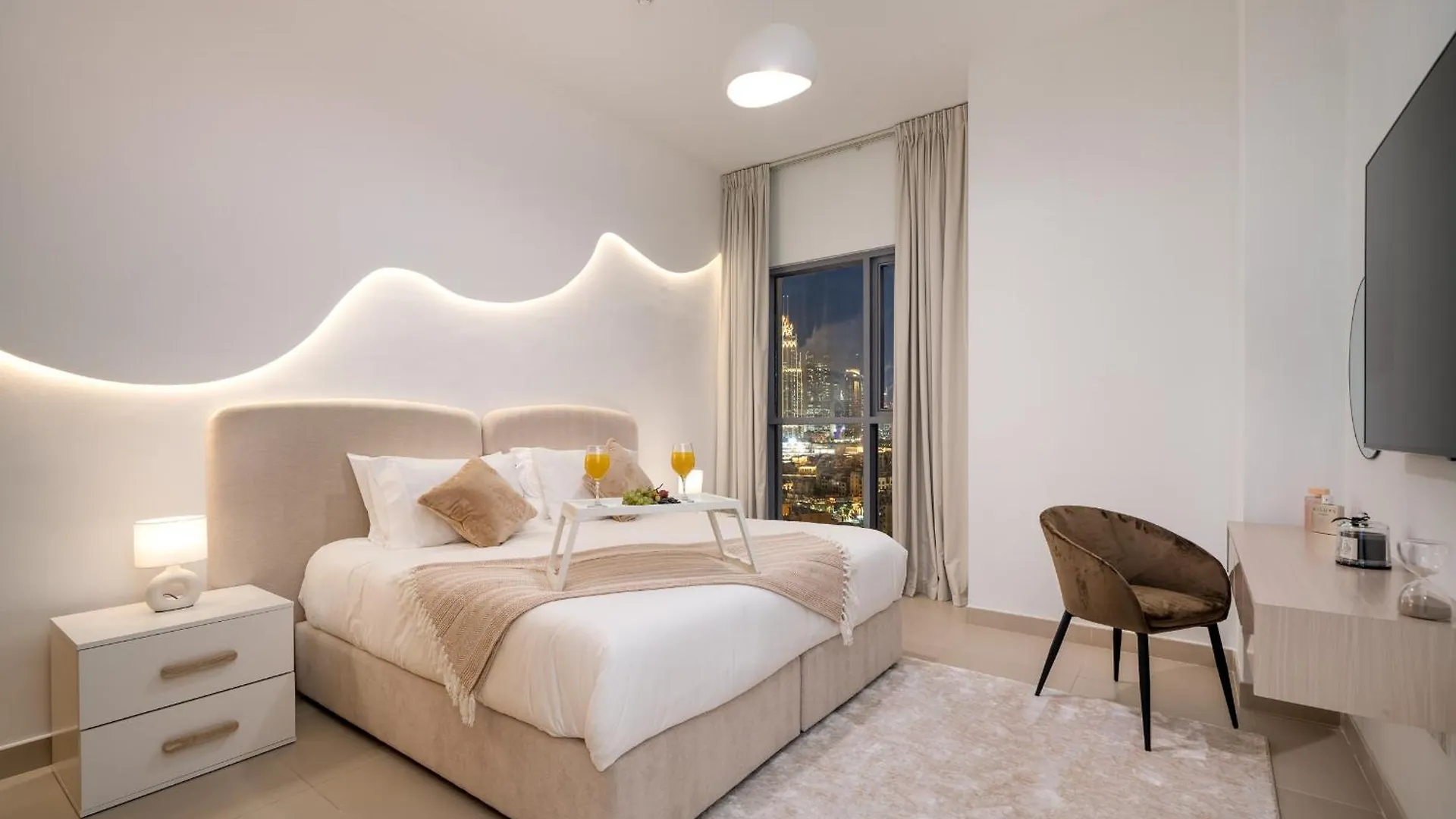 Full Burj Khalifa View 3Br Luxe Collection Apartamento Dubai